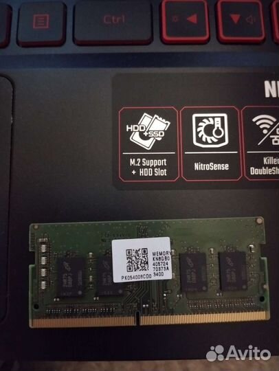 Оперативная память 8Gb Micron DDR4 3200 sodimm