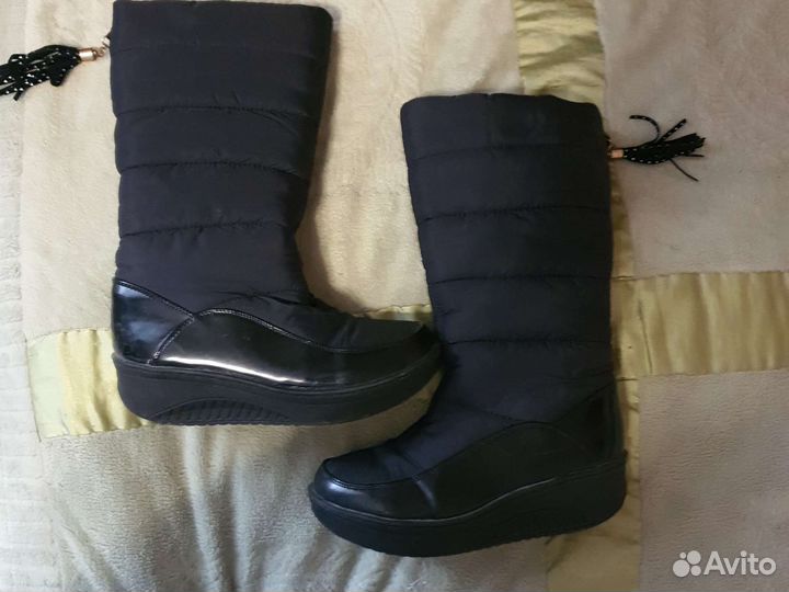 Сапоги зимние на девочку 36 р