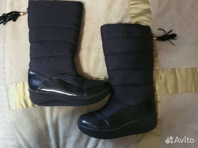 Сапоги зимние на девочку 36 р