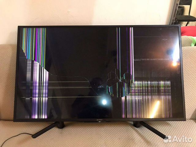 Телевизор Sony KDL-43WF665 разбита матрица