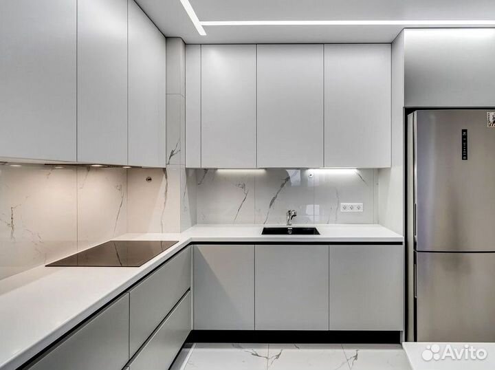 Кухня современная на заказ. Доставка и сборк