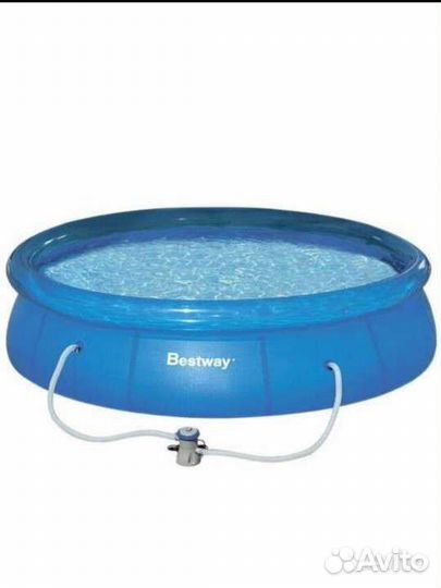 Новый Бассейн с фильтр насосом Bestway 366х76