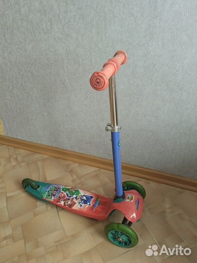 Самокат детский трехколесный бу