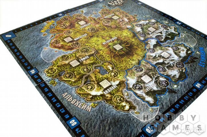 Игра настольная Кровь и Ярость с дополнениями