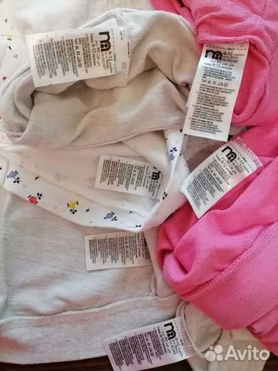 Вещи на девочку mothercare 9-12 m