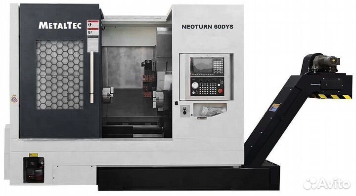 Токарный станок с чпу MetalTec NeoTurn 60DYS