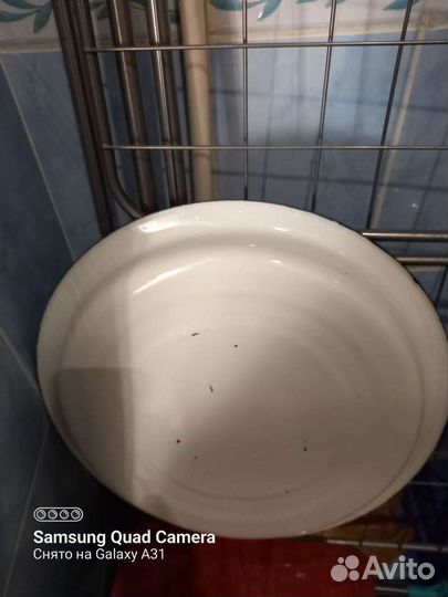 Поднос большой металлический