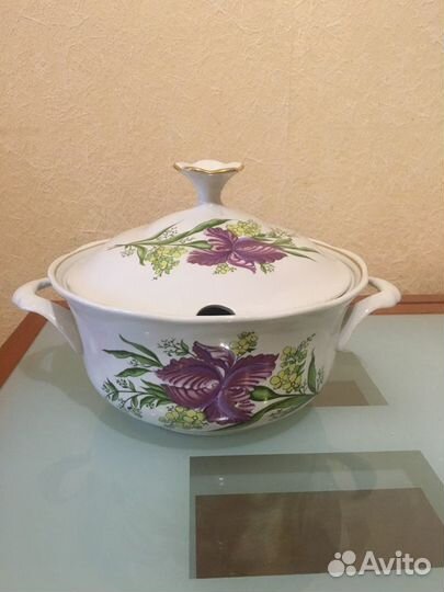 Чайная пара лфз, Супница фарфор