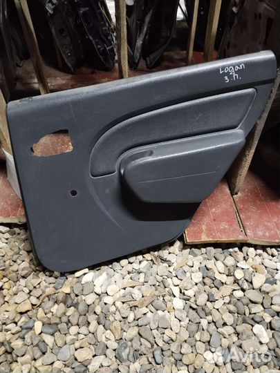 Обшивка двери задней правой Renault Logan