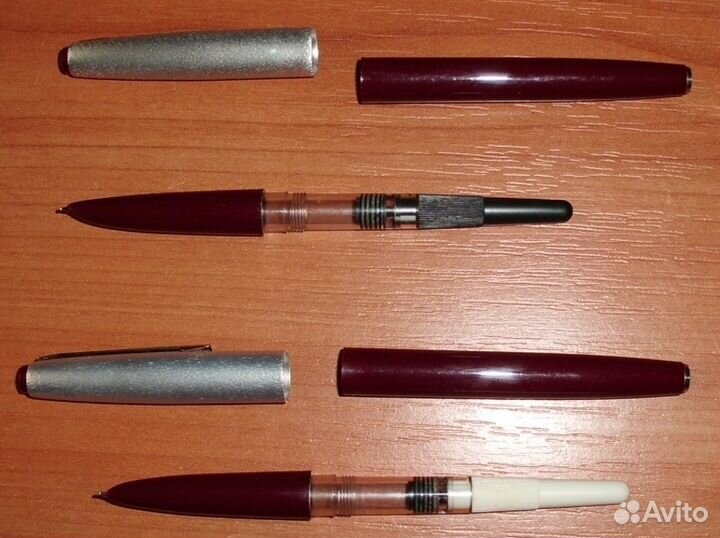 Набор авторучек Студенческий мзпп СССР 2 перьевые