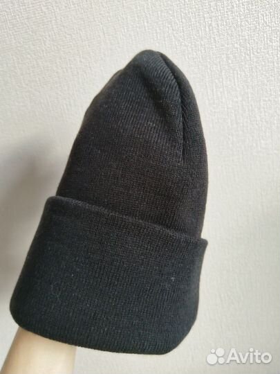 Новая черная шапка, шапка бини