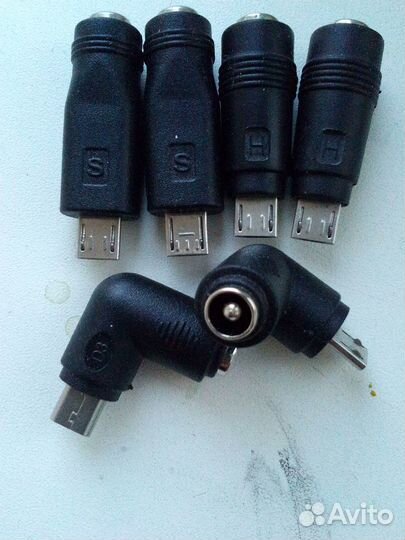 Переходники с Micro USB на DC 5.5*2.1