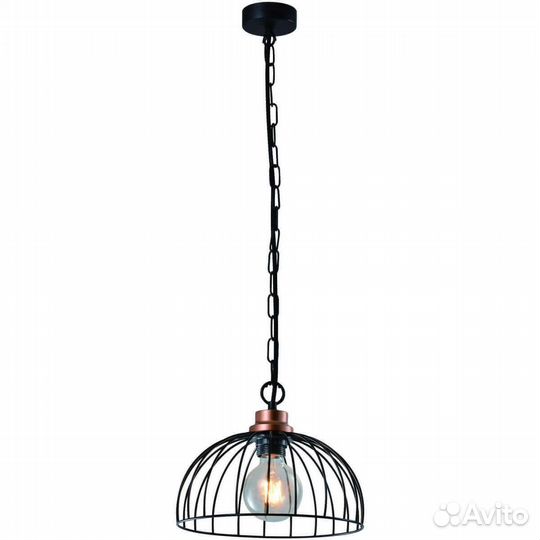 Люстра металл на кухню лофт