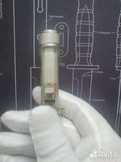 Наключный мульти-фонарь EDC 