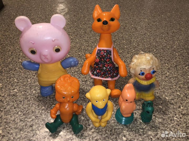 Игрушки СССР пакетом (7 шт.)