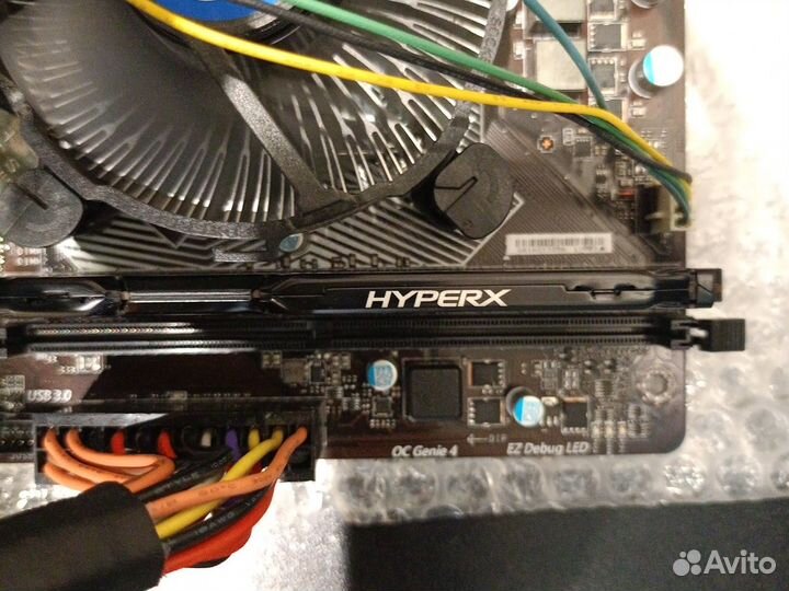 Мать плата с процом MSI H110M PRO -VD g 3930