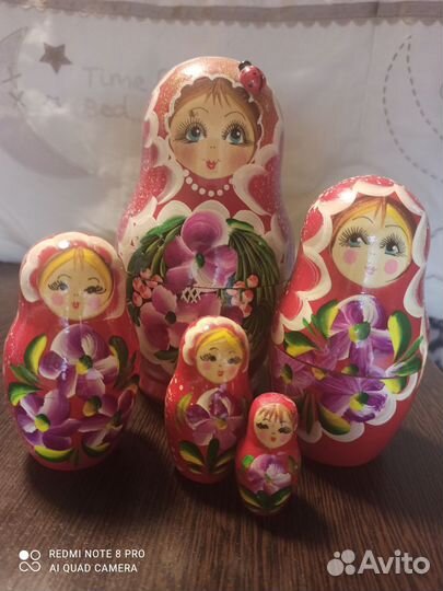 Матрешка деревянная