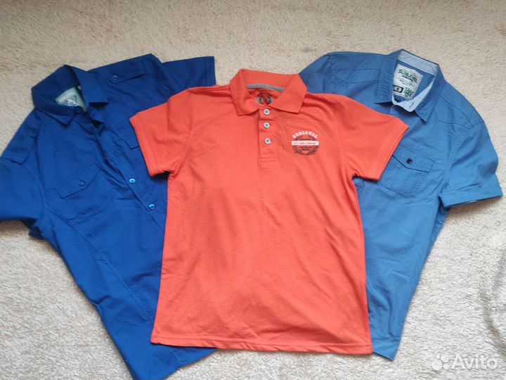 Поло и рубашки, на подростка 170р