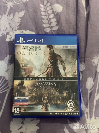 Игры ps4 assassins creed Odyssey, Origins