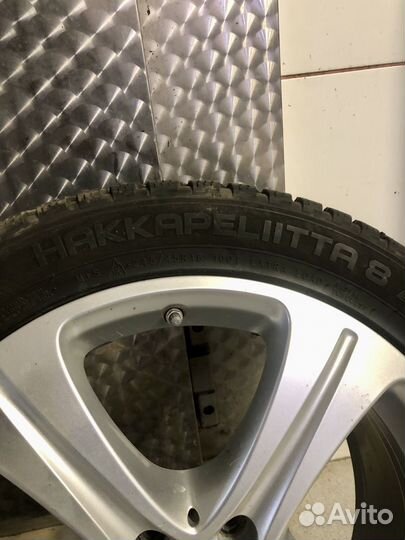 Диски с резиной на mercedes r18