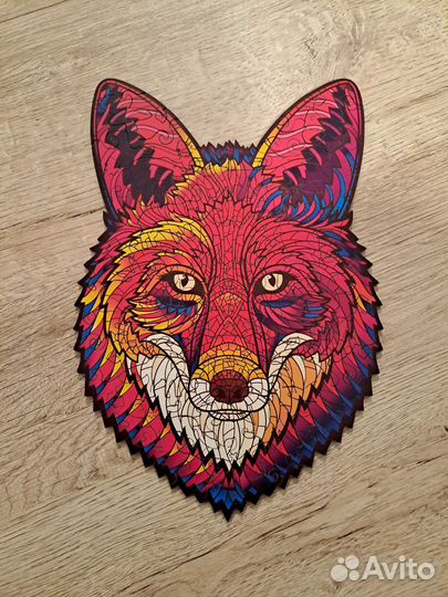 Деревянный пазл - Лиса