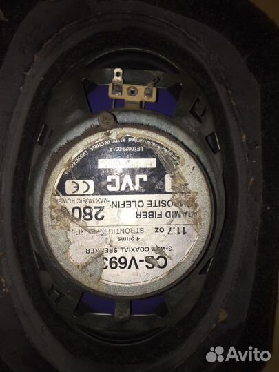 Автомобильные колонки JVC