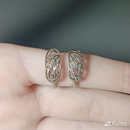 Серебряные серьги