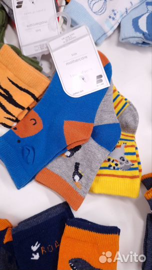 Новые носки mothercare 12-18 мес, 1,5-2, 2-3 года