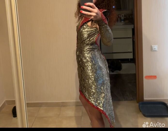 Платье для выступлений латина (бальные танцы)