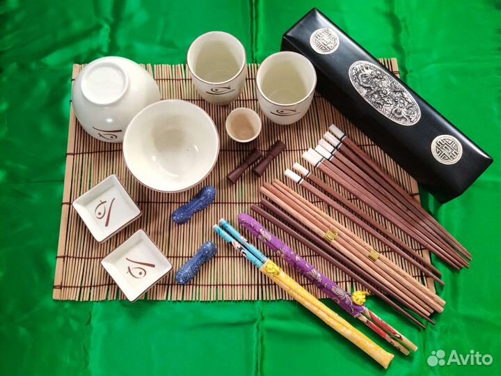 Лот посуда для суши