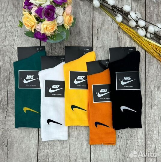 Носки nike высокие