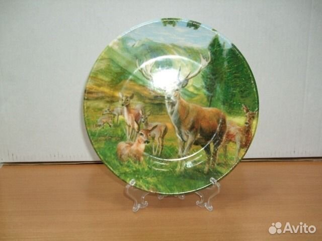 Декупаж тарелка