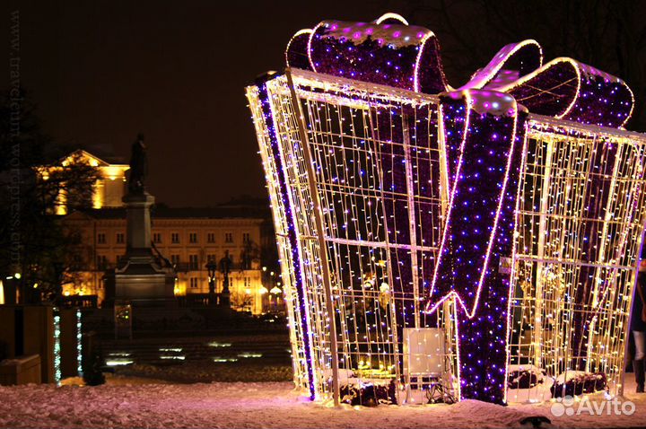 Световая фигура уличная