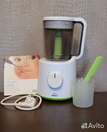Пароварка блендер avent