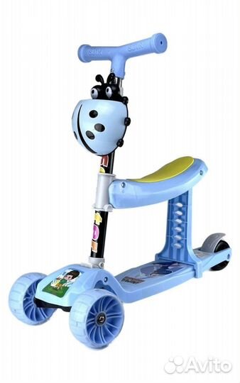 Самокат беговел 2 в 1 новый