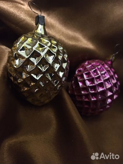 Сердце/кулон/подвеска- елочные игрушки СССР