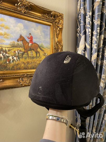 Шлем для конного спорта. Fouganza