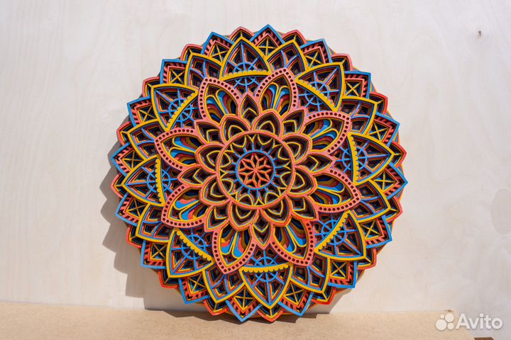 Панно на стену: Мандала изобилия