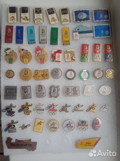 Значки(официальные знаки Олимпийских игр) 2