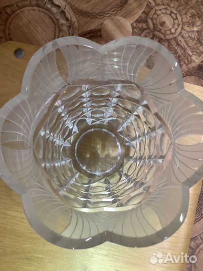 Ваза для цветов хрусталь СССР Магнолия