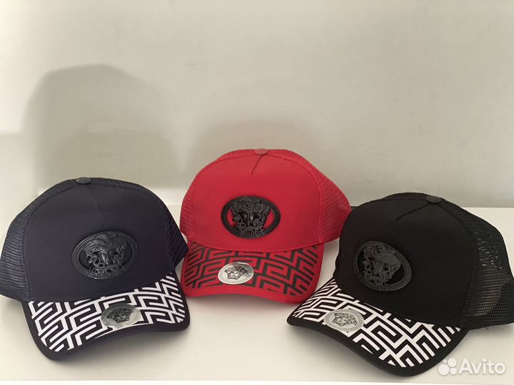 Бейсболка кепка сетка versace (premium)