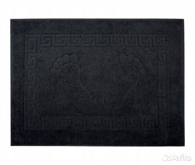 Черные полотенца оптом - 10 шт, 70*140, 450 гр