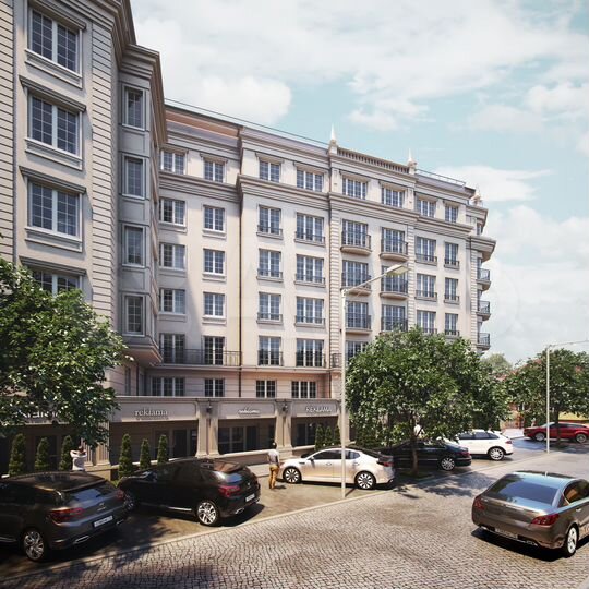 2-к. квартира, 77,5 м², 4/6 эт.