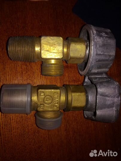 Вентили кислородного баллона