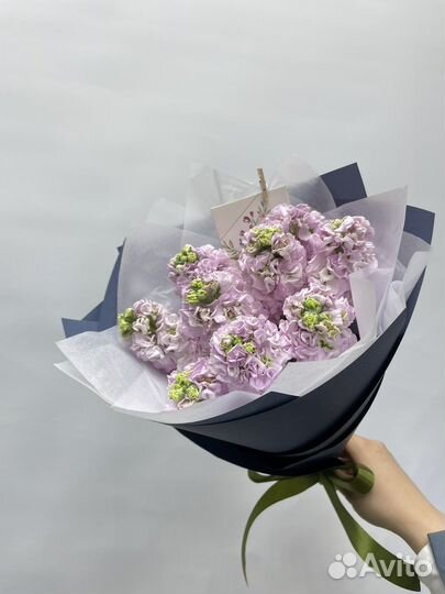 Маттиола букет из маттиолы