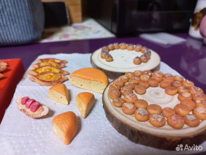 Миниатюрная еда для кукол