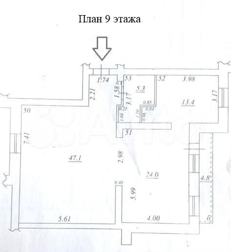 5-к. квартира, 177,8 м², 9/10 эт.