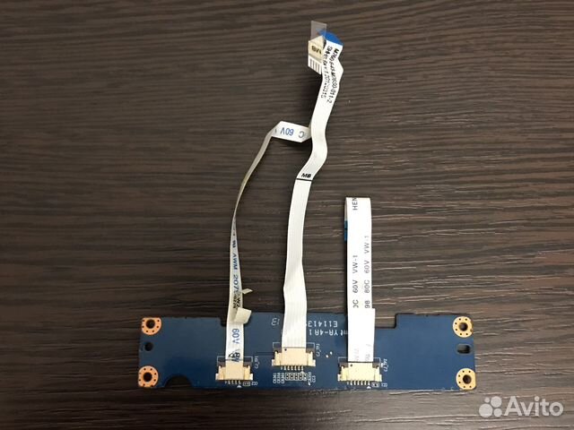 Плата кнопок тачпада с шлейфами для Dns W251ESQ