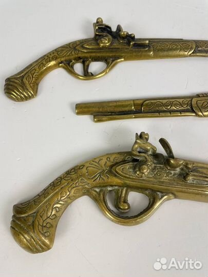 Бронзовый Декор в виде пистолетов