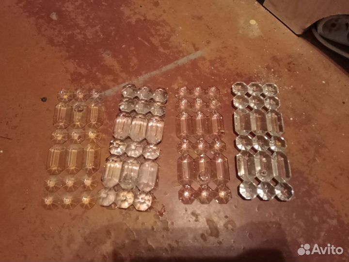 Подвески для люстры СССР